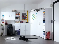 Abschlussregal MULTI RAUM KONZEPT 30 x 185 x 38 cm Alpinweiß