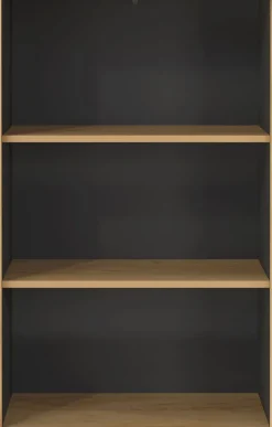 Aktenregal PODIUM 75 x 120 cm Graphit/ Navarra Eiche