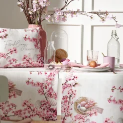 APELT Kissen, gefüllt - KIRSCHBLÜTE 33x45cm mehrfarbig