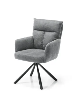 Armlehnenstuhl LOREN Hellgrau