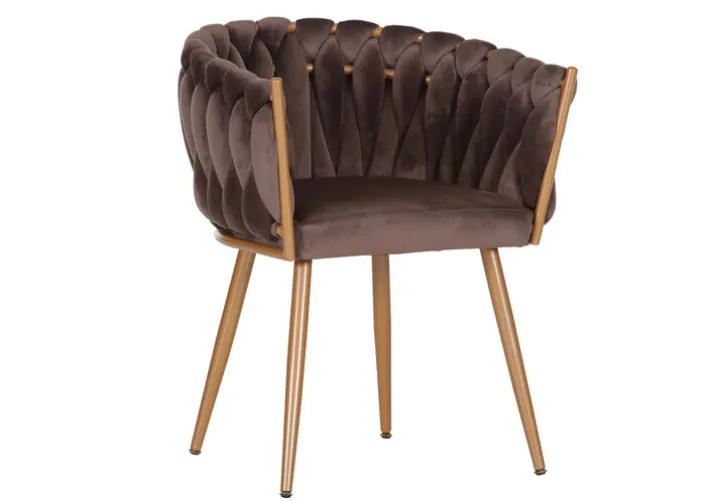 Armlehnstuhl WALEAH G braun