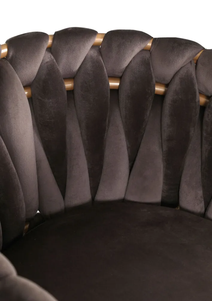 Armlehnstuhl WALEAH G braun