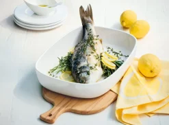 ASA Auflaufform GRANDE 30 x 7 x 40 cm Keramik weiß