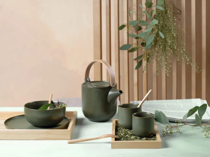 ASA Schale COPPA 6er Set - je 900 ml nori-grün