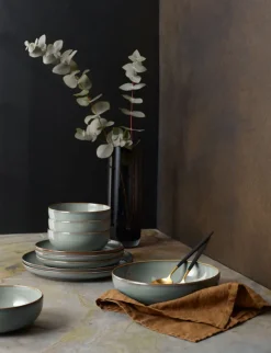 ASA Speiseteller SAISONS 6er Set eukalyptusgrün