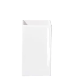 ASA Vase QUADRO 16 cm Keramik weiß