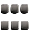 ASA Whiskyglas SARABI 6er Set - je 200 ml grau