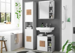 Bad Spiegelschrank SOLID weiß