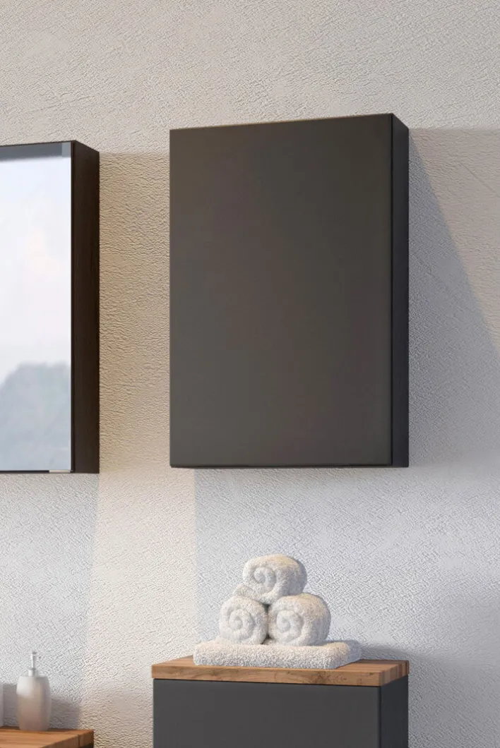 Bad-Hängeschrank BREGENZ grau