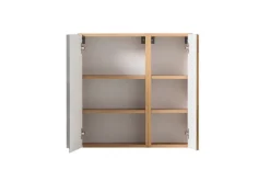 Bad-Hängeschrank GENT hellgrau/braun 65cm