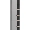 Bad-Hochschrank BALTO grau