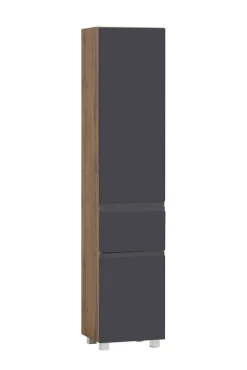 Bad-Hochschrank GENT grau