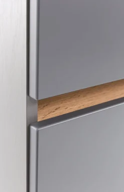 Bad-Midischrank BRÜGGE grau