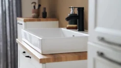 Bad-Midischrank LÜTTICH weiß