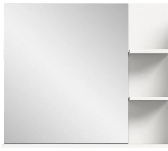 Badspiegel LAREDO 80 x 70 cm Weiß