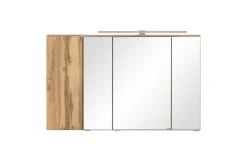 Bad-Spiegelschrank GENT braun MDF-Tür links