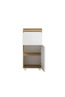 Bad-Unterschrank GENT weiß/braun 40cm