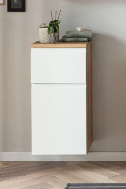 Bad-Unterschrank GENT weiß/braun 40cm