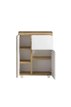 Bad-Unterschrank GENT weiß/braun 65cm