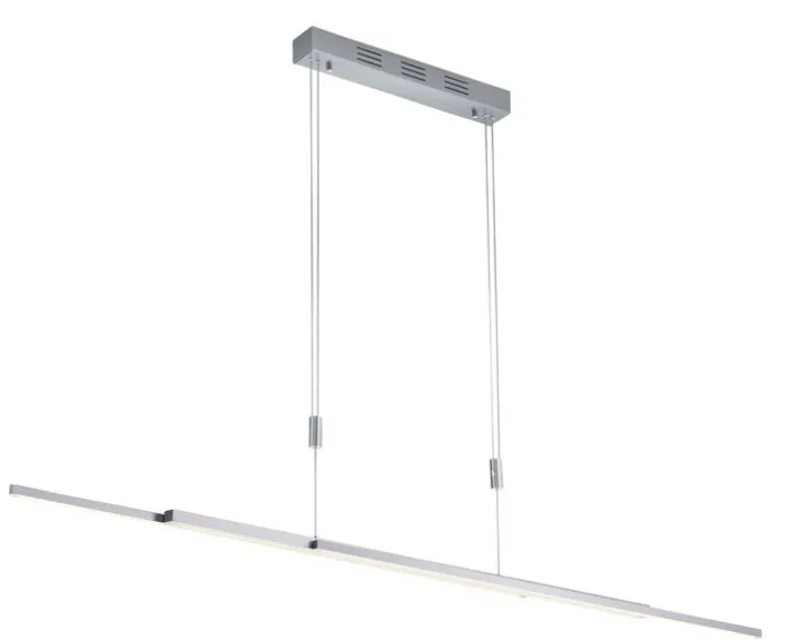BANKAMP LED Balkenpendel LIGHTLINE II nickelfarbig