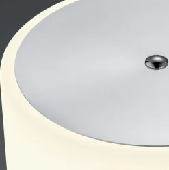 BANKAMP LED Stehlampe GRAZIA nickelfarbig