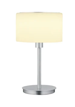 BANKAMP Retrofit Tischlampe KARL75 nickelfarbig