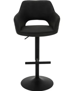 Barhocker BLACKY 60 x 112 cm anthrazit/schwarz