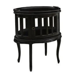 Barschrank 72 x 77 cm Akazie massiv