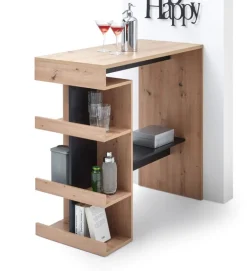 Bartisch SMASH braun/ schwarz