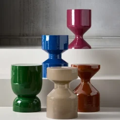 Beistelltisch FERRY 30 x 47 cm schlammfarbig