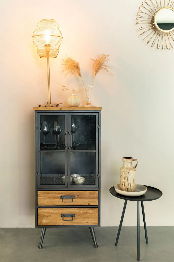 Beistelltisch ICE 48 x 46 cm anthrazit