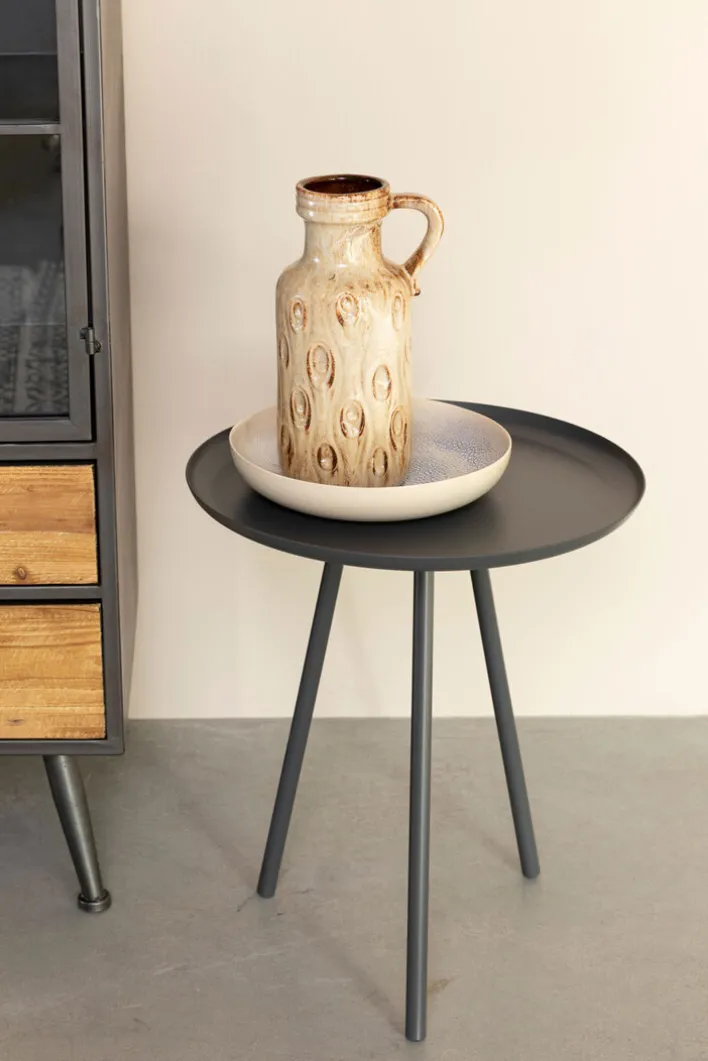 Beistelltisch ICE 48 x 46 cm anthrazit