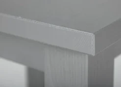 Beistelltisch LENNART 45x55x45 cm Massivholz grau