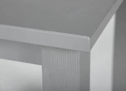 Beistelltisch LENNART 45x55x45 cm Massivholz grau