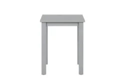 Beistelltisch LENNART 45x55x45 cm Massivholz grau