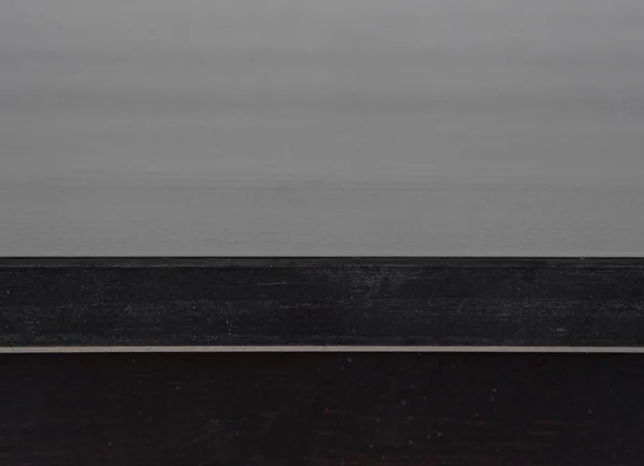 Beistelltisch MICHAEL 45x55x45 cm Massivholz schwarz