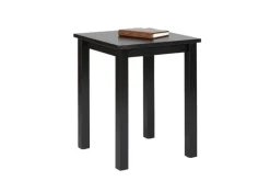 Beistelltisch MICHAEL 45x55x45 cm Massivholz schwarz