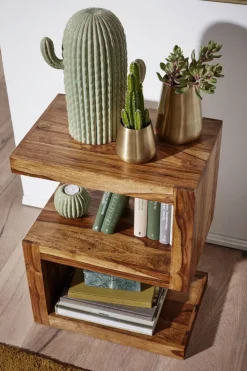 Beistelltisch MUMBAI 44,5 x 30 cm Sheesham