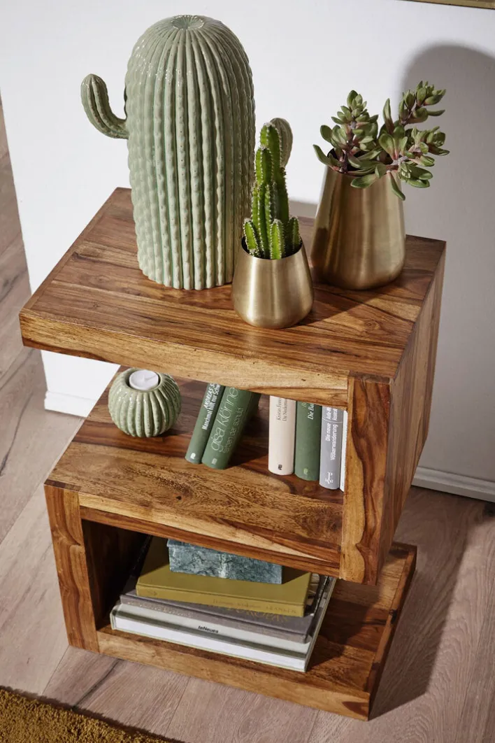 Beistelltisch MUMBAI 44,5 x 30 cm Sheesham