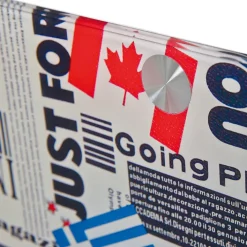 Beistelltisch TOM 38x46x33,5 cm weiß/Motiv