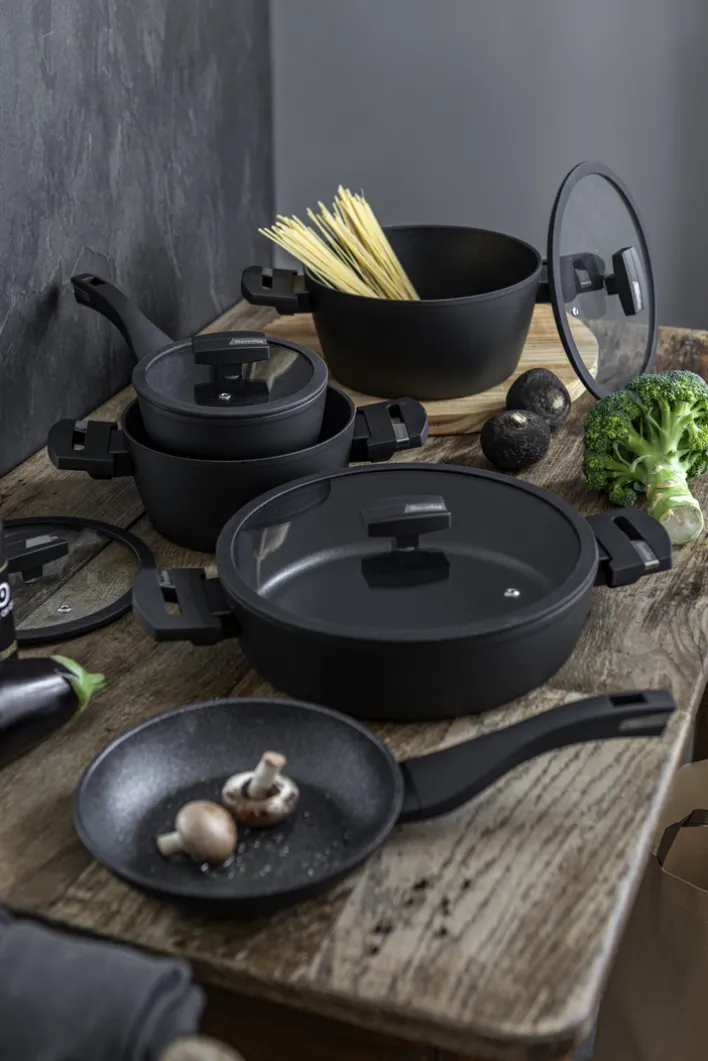 Berndes Pfanne ALLROUNDER-BALANCE® 24 cm Alu schwarz