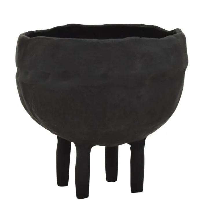 Übertopf 4-FEET 15 cm schwarz