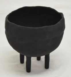 Übertopf 4-FEET 15 cm schwarz