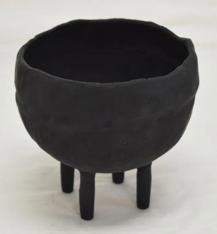 Übertopf 4-FEET 15 cm schwarz