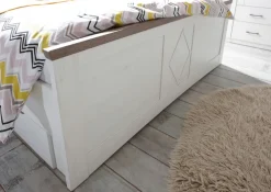 Bett COUNTRY 180 x 200 cm Pinie/ Trüffel NB