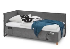 Bett FUN 90 x 200 cm grau