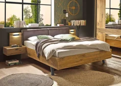 Bettanlage TRATTINO 180 x 200 cm braun/ graphit