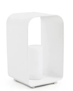 bizzotto Akku LED Tischlampe RIDLEY 45 cm weiß