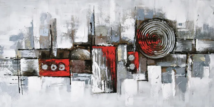 BÖNNINGHOFF Bild ABSTRAKT III 80 x 40 cm