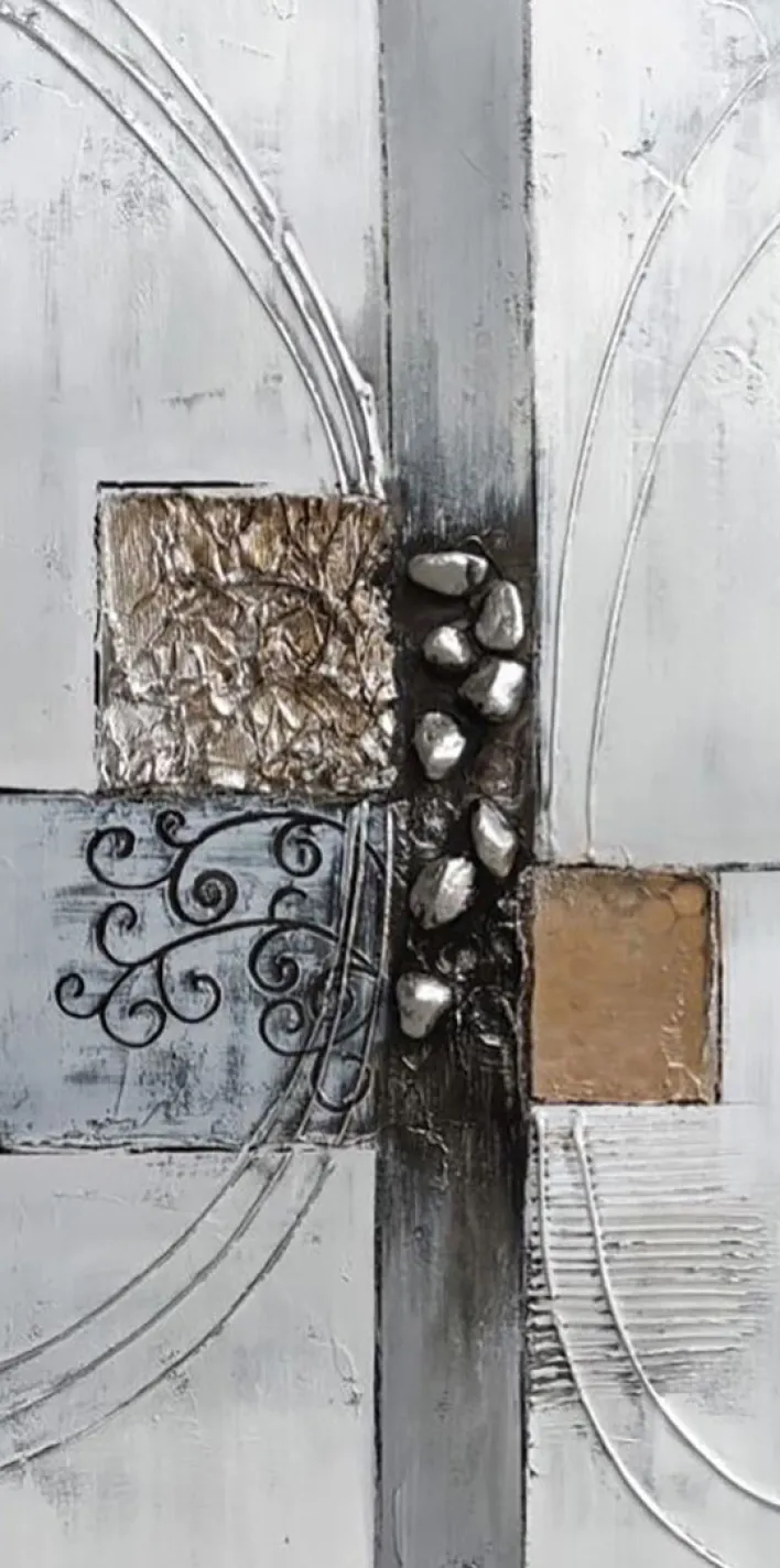 BÖNNINGHOFF Bild ABSTRAKT 40 x 80 cm